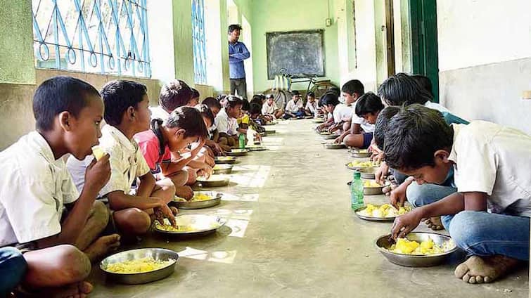 A dead snake was found in the mid-day meal packet for children in a government nursery school