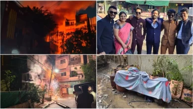 The painful death of 8 people of the same family due to explosion in the car with battery.